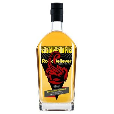 すこーぴおんず　スコーピオンズ　ロック・ビリーヴァー　シングルモルト　公式　ウイスキー Scorpions Rock Believer Single Malt official