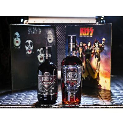 KISS　キッス　デトロイト　ロック　ブラック　ダイアモンド　プレミアム　ダーク　ラム　公式　オフィシャル　ロック酒　都商会